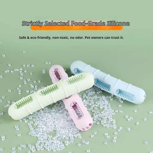 DOG Chew Toys For Teeth Cleaning,Pet Sausage Chew Brush,Pet Chew & Clean Buddy